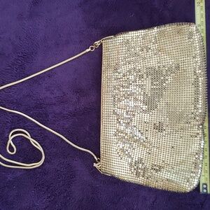 Gold sequin purse